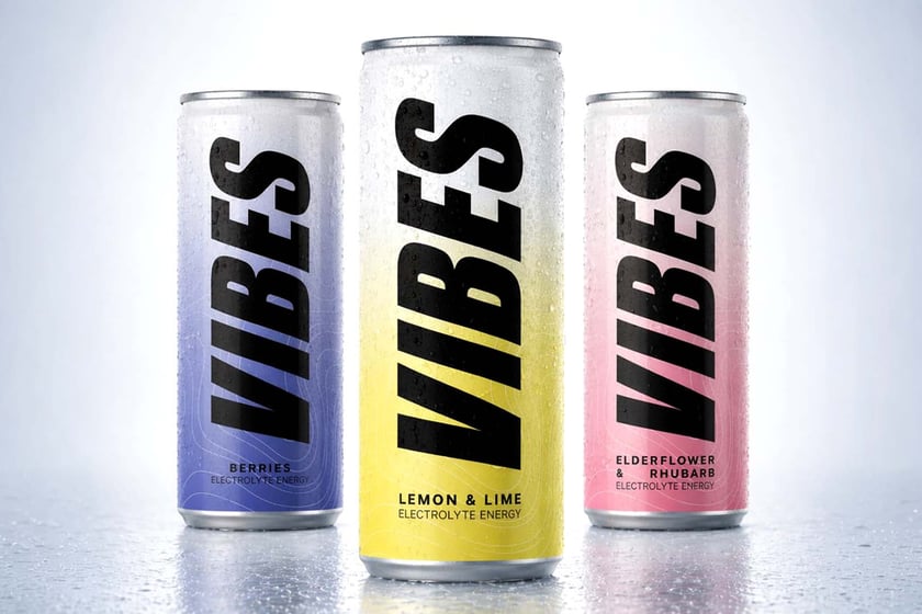 Vibes Energy Drink Berriues And Elderflower