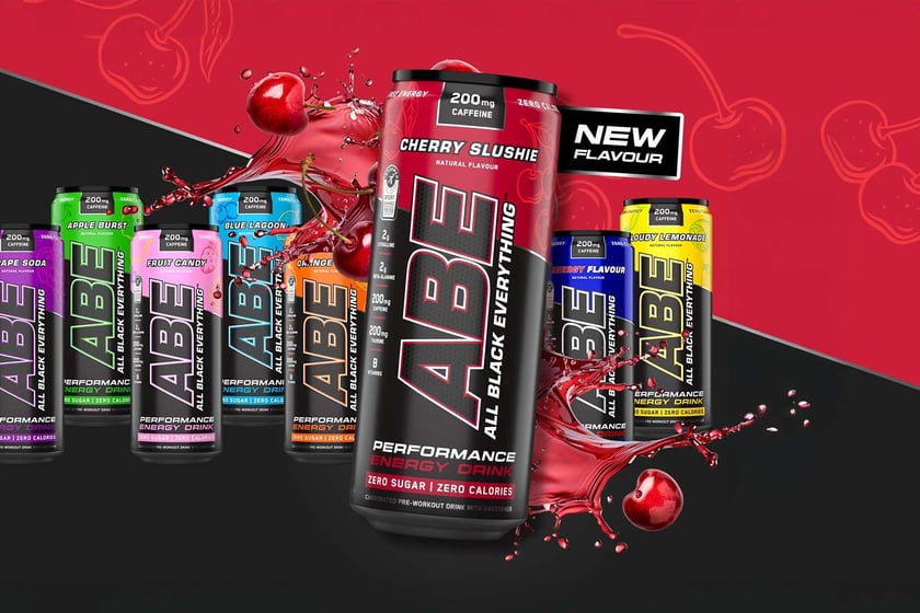 Cherry Slushie Abe Energy Drink