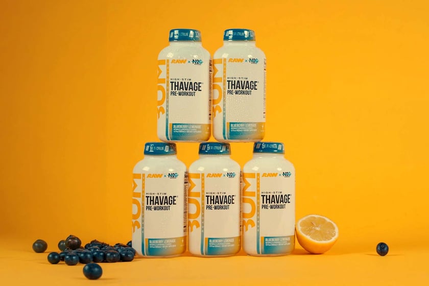 Blue Lemonade Thavage Rtd For N2gsupps
