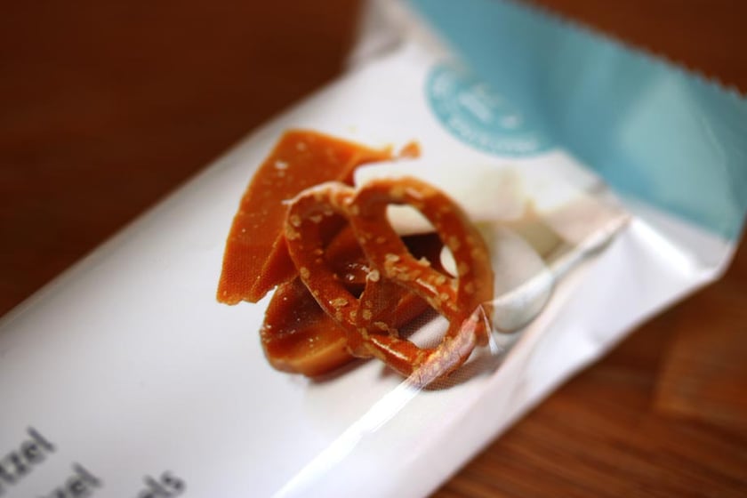caramel pretzel ooh snap