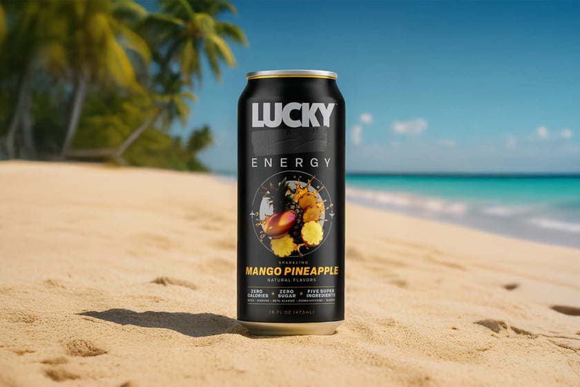 Mango Pineapple Lucky Energy Drink