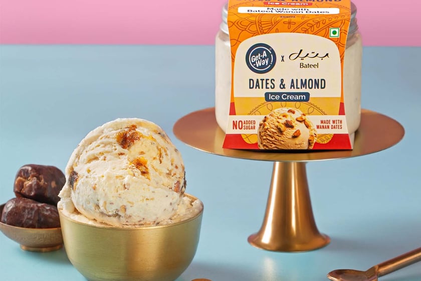 Get A Way X Bateel Dates Ice Cream