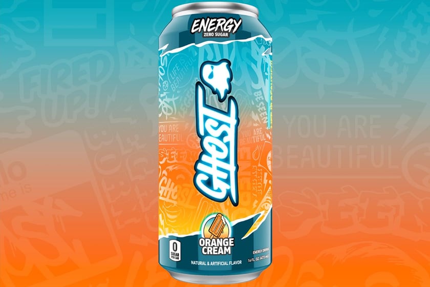 Orange Cream Ghost Energy For 2023 Life Is Beautiful