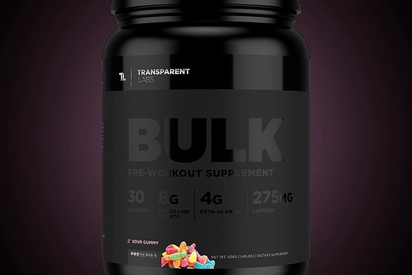 Transparent Labs Orange Mango Bulk Black