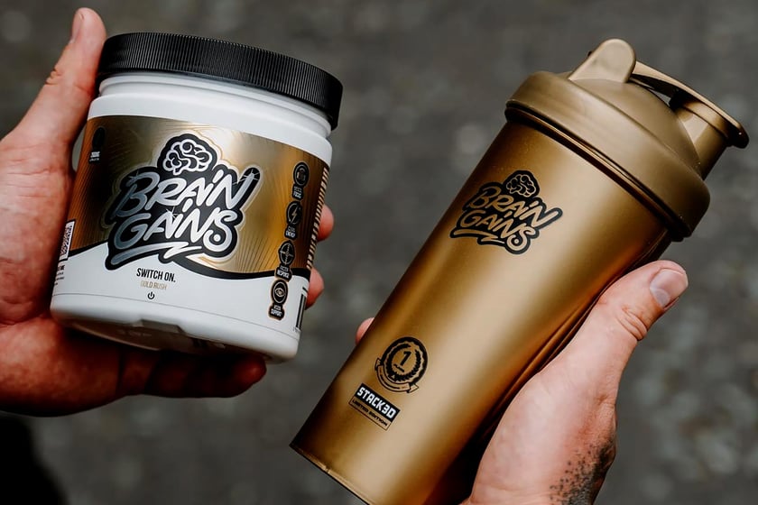 Brain Gains Gold Rush Switch On