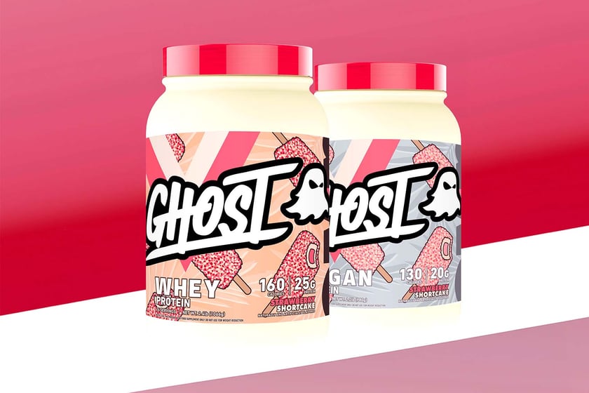 Ghost Strawberry Shortcake Protein Powders