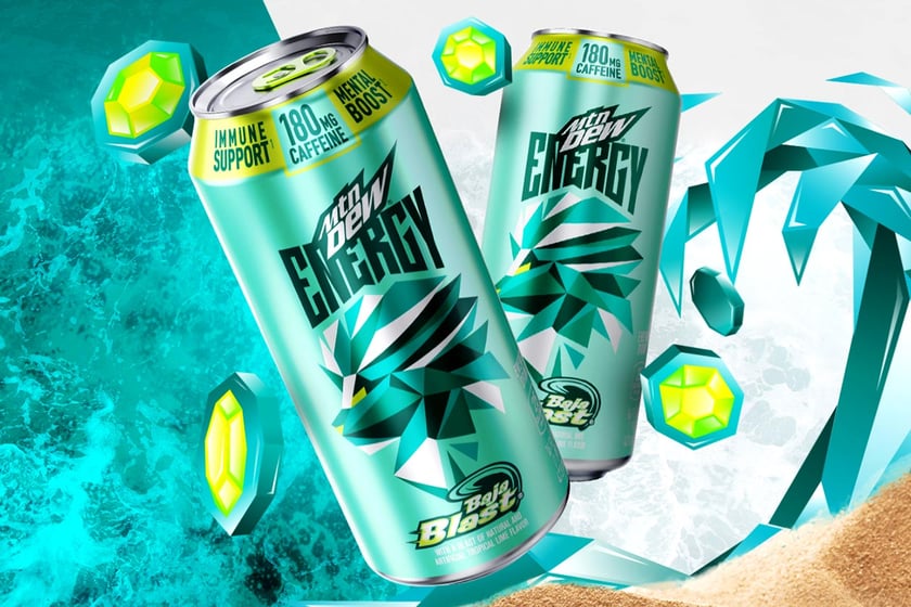 Baja Blast Mtn Dew Energy Giveaway