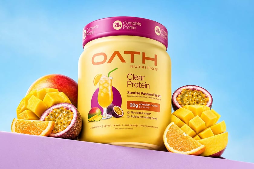 Oath Nutrition Tubs Of Clear Protein