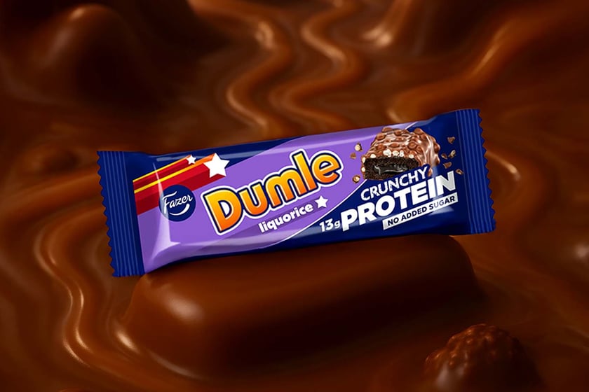 Fazer Dumle Liquorice Protein Bar
