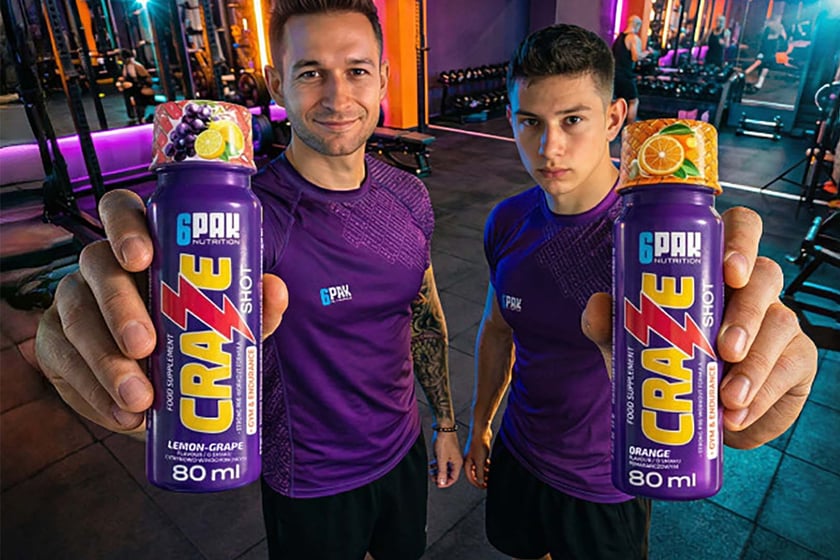 6 Pak Rebrands Craze Shot