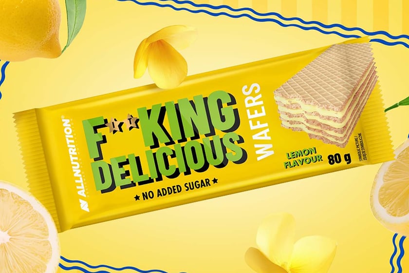All Nutrition Lemon Fitking Delicious Wafer