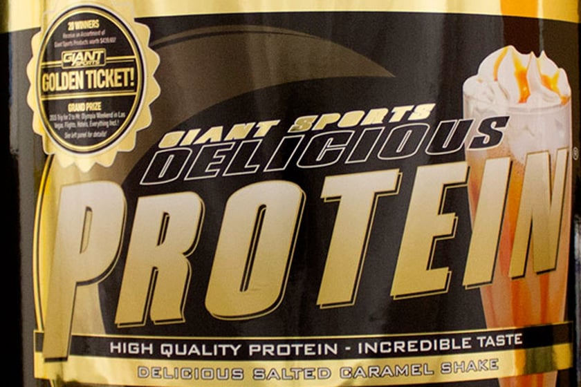 salted caramel delicious protein