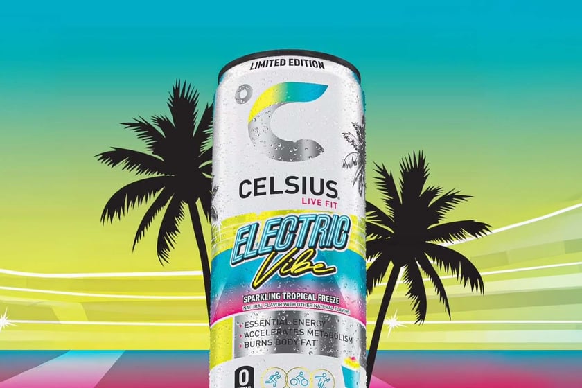 Electric Vibe Celsius Energy Drink