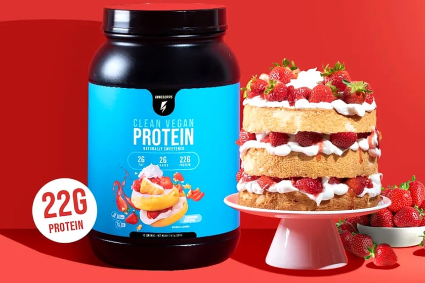 Innosupps Strawberry Shortcake Clear Vegan Protein