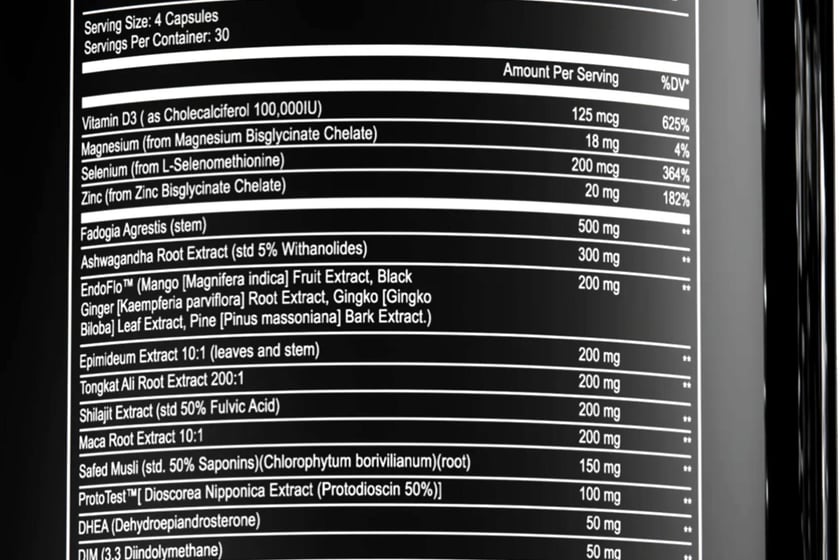 Enhanced Labs Top T Label