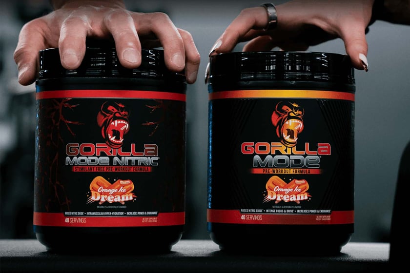 Gorilla Mind Orange Ice Cream Mode And Nitric