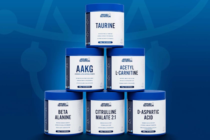 Beta alanine, taurine, arginine and more expand Applied Nutrition's  standalone side