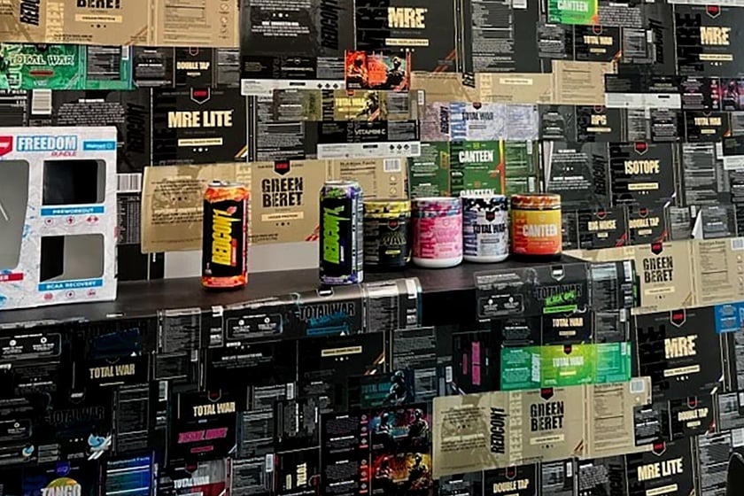Redcon1 Label Wall