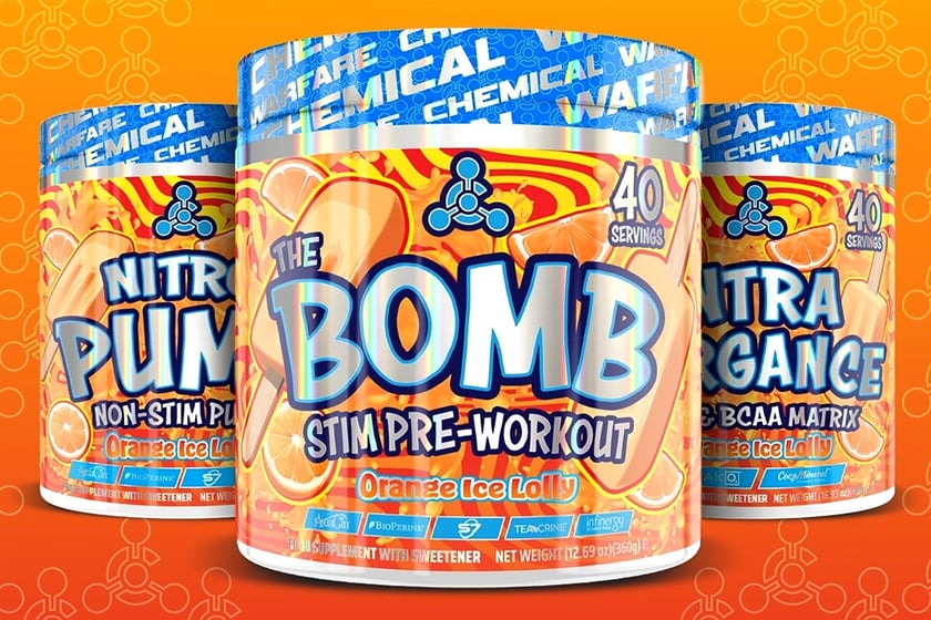 Chemical Warfare Orange Ice Lolly Series