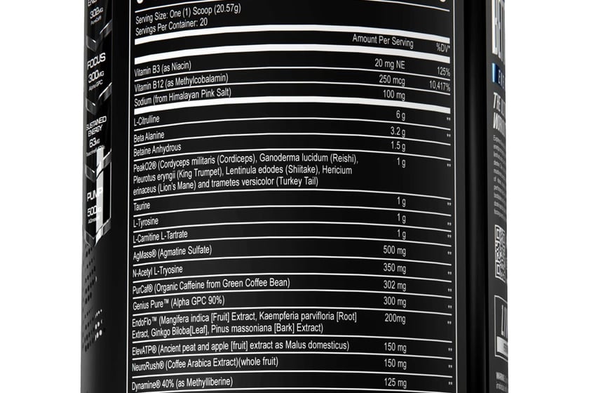 Enhanced Labs Maximus Stim Label