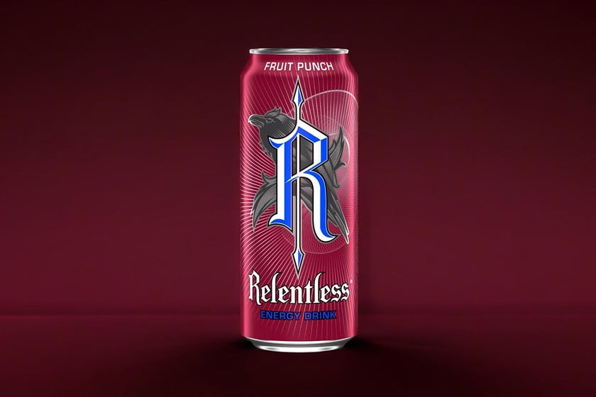 Fruit Punch Relentless Energy Drink