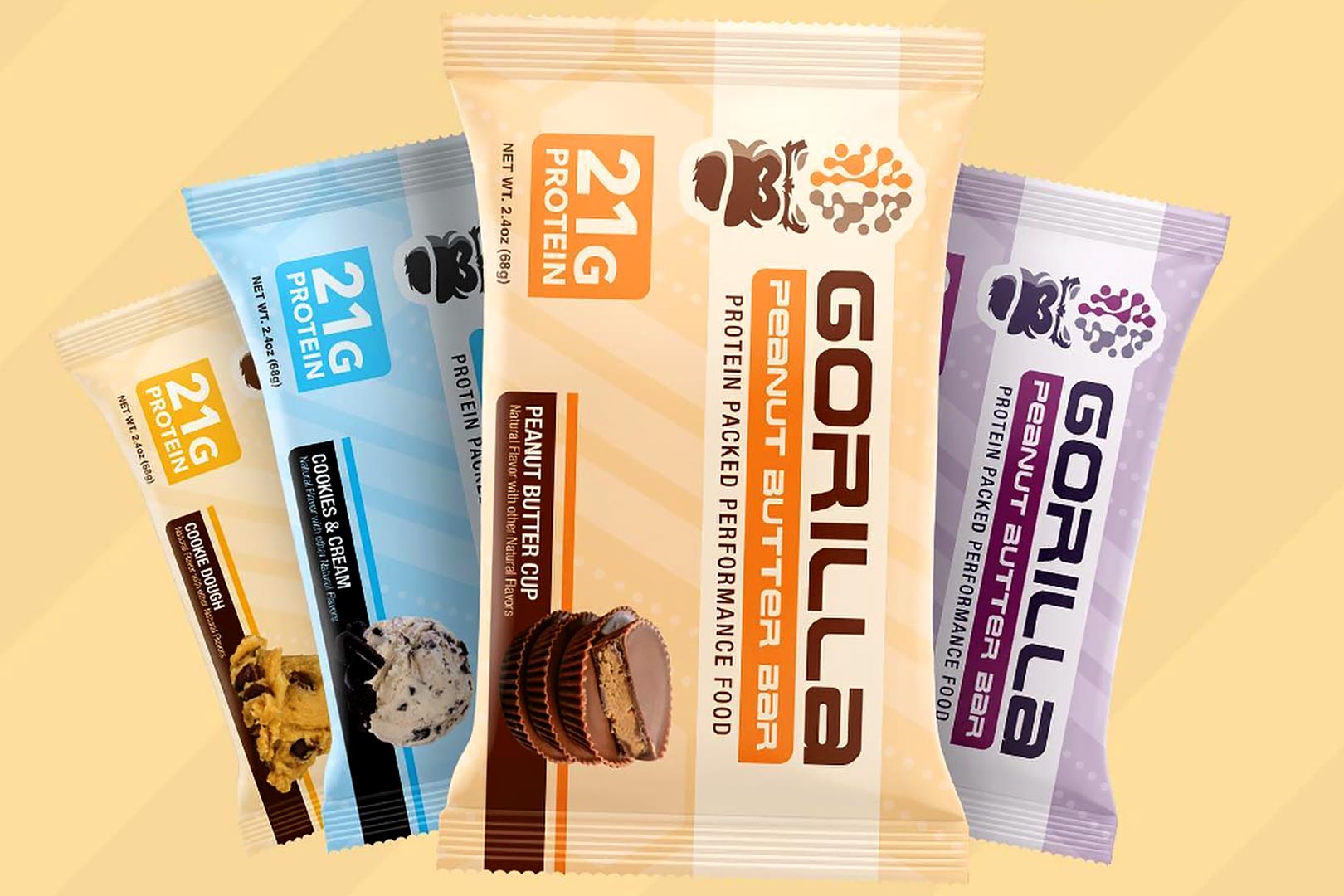 Gorilla Mind breaks into functional food with a protein-packed peanut butter-based bar