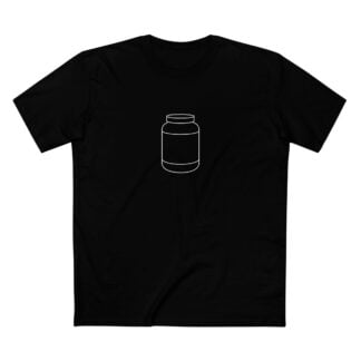 Protein Powder Stencil