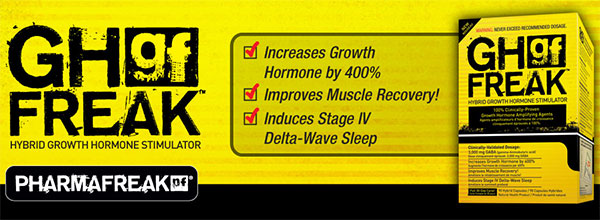 Pharmafreak reformulate GH Freak with DHEA and 5-HTP Pharmafreak reformulate GH Freak with DHEA and 5-HTP