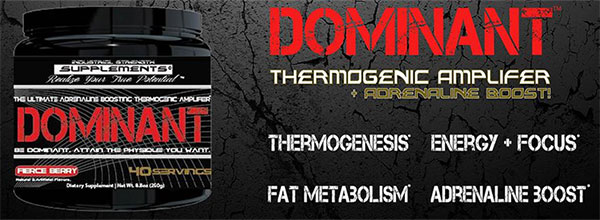 Industrial Strength Supplements fat burner Dominant Industrial Strength Supplements fat burner Dominant