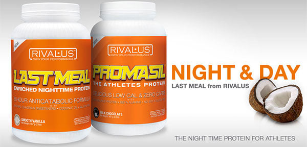 Rival us Last Meal casein protein Rival us Last Meal casein protein