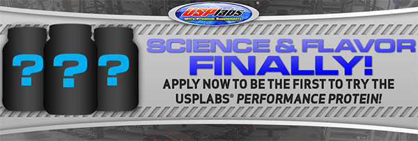 USP Labs announce more than 200 beta testers for Performance Protein USP Labs announce more than 200 beta testers for Performance Protein