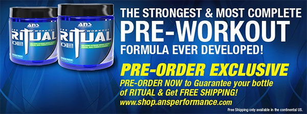 ANS Performance Ritual pre-sales ANS Performance Ritual pre-sales