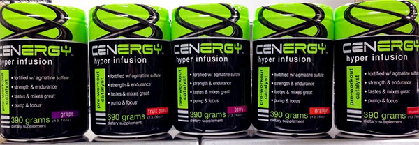 Cenergy Nutrition Amino Plex and Hyper Infusion