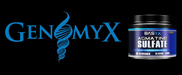 First Agmatine Sulfate flavored supplement, Genomyx kick off their Basyx series First Agmatine Sulfate flavored supplement, Genomyx kick off their Basyx series