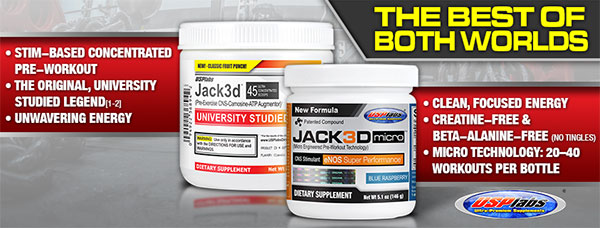 USP Labs replacing the original Jack3d with Jack3d Advanced Formula USP Labs replacing the original Jack3d with Jack3d Advanced Formula