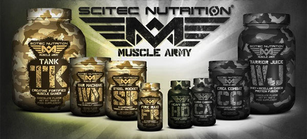 Scitec Nutrition Muscle Army desert supplements Scitec Nutrition Muscle Army desert supplements