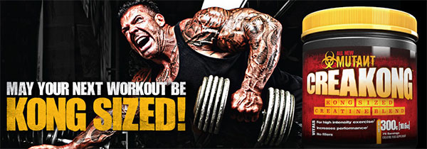 Mutant's new creatine supplement Creakong Mutant's new creatine supplement Creakong