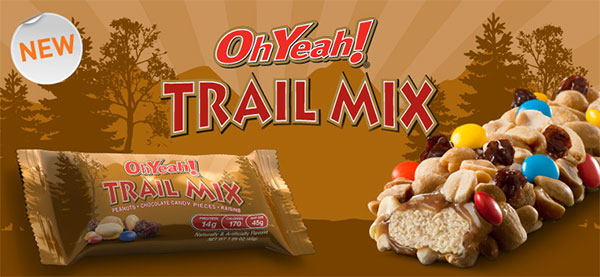 Oh Yeah! Protein Trail Mix in cashews, almonds and peanuts