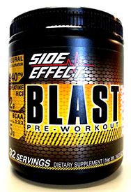 Side Effect Sports release Blast Pre-workout Side Effect Sports release Blast Pre-workout