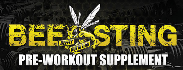 Beefit Nutrition's pre-workout Bee Sting for $60