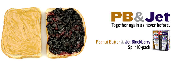 GU Energy PB & Jet split 10 pack of gels for $10 GU Energy PB & Jet split 10 pack of gels for $10