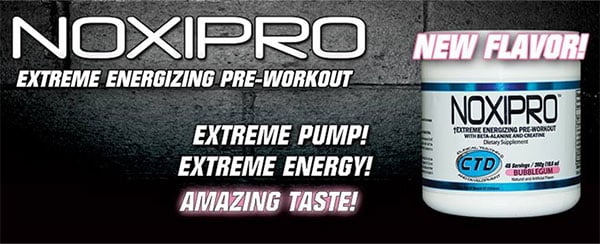 CTD Labs Noxipro now with seven flavors including the new bubblegum CTD Labs Noxipro now with seven flavors including the new bubblegum