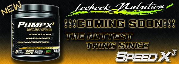 Three key ingredients in Lecheek's new Pump X3 Three key ingredients in Lecheek's new Pump X3