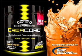 Muscletech creatine HCL Creacore orange fusion Muscletech creatine HCL Creacore orange fusion