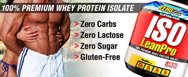 Labrada Nutrition Iso Lean Pro isolate protein powder Labrada Nutrition Iso Lean Pro isolate protein powder