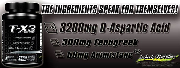 Lecheek Nutrition finally launching their new T-X3 Lecheek Nutrition finally launching their new T-X3