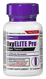 10 and 21 capsule USP Labs OxyElite Pro