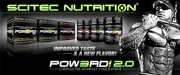 Scitec Nutrition pre-workout Pow3rd 2.0 peach power Scitec Nutrition pre-workout Pow3rd 2.0 peach power