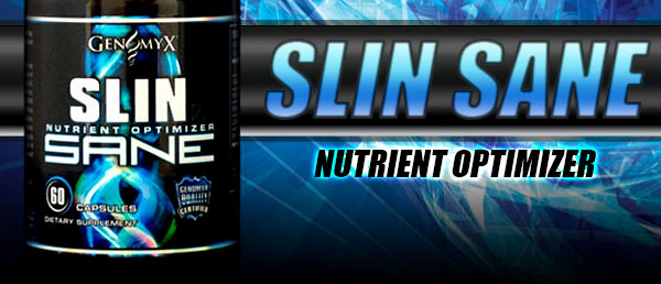 Genomyx Slin Sane 10 capsule trial bottle Genomyx Slin Sane 10 capsule trial bottle