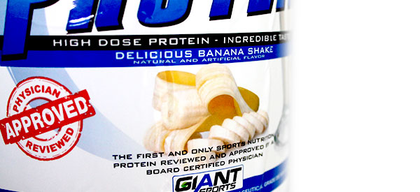 Review of Giant Sports Delicious Protein's new banana flavor Review of Giant Sports Delicious Protein's new banana flavor